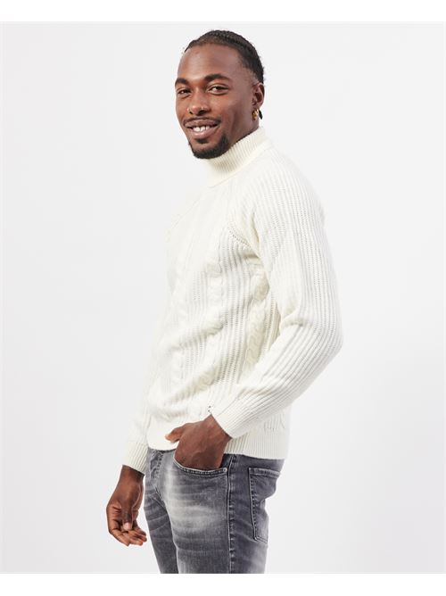 Yes Zee Wool Blend Turtleneck Sweater YES ZEE | M854-HD000157